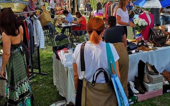 Swap-Party en plein air