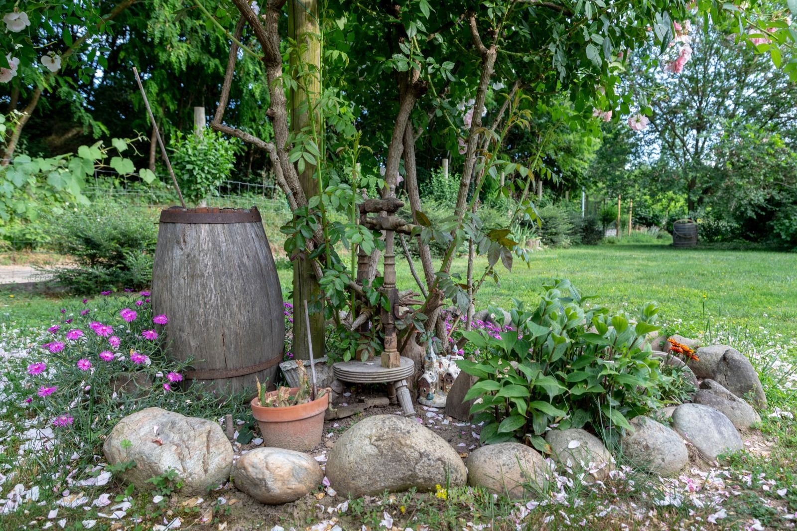 Staying in Vigna Santa Clelia