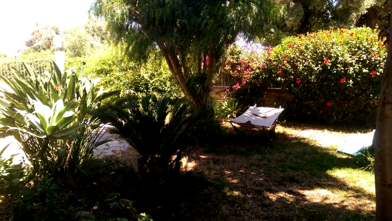Spazio per tende in una casa di campagna a Siracusa