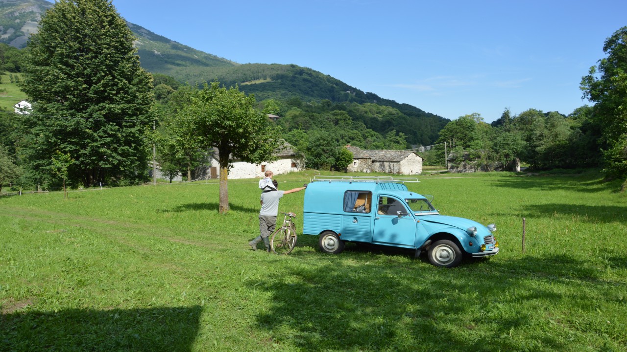Hospitality for Tents & Camper vans in Valchiusella