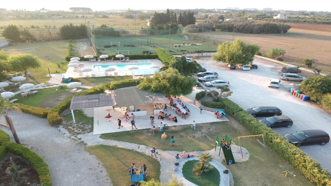 Struttura immersa nel verde a San Cesario di Lecce