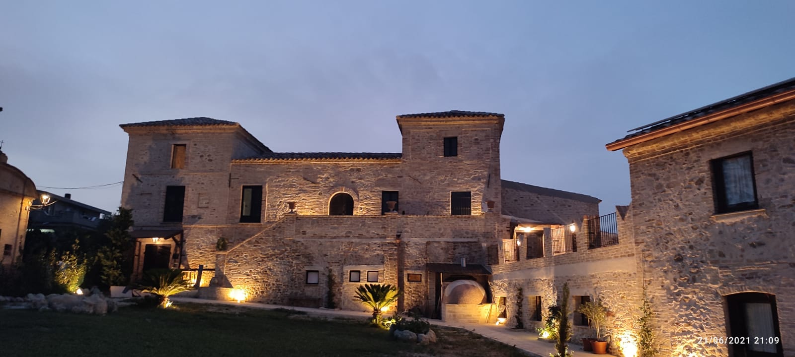 Camping at Petecciano Castle