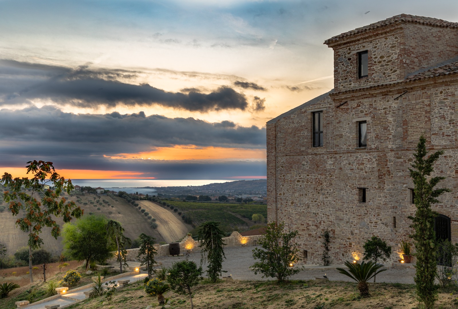 Camping at Petecciano Castle