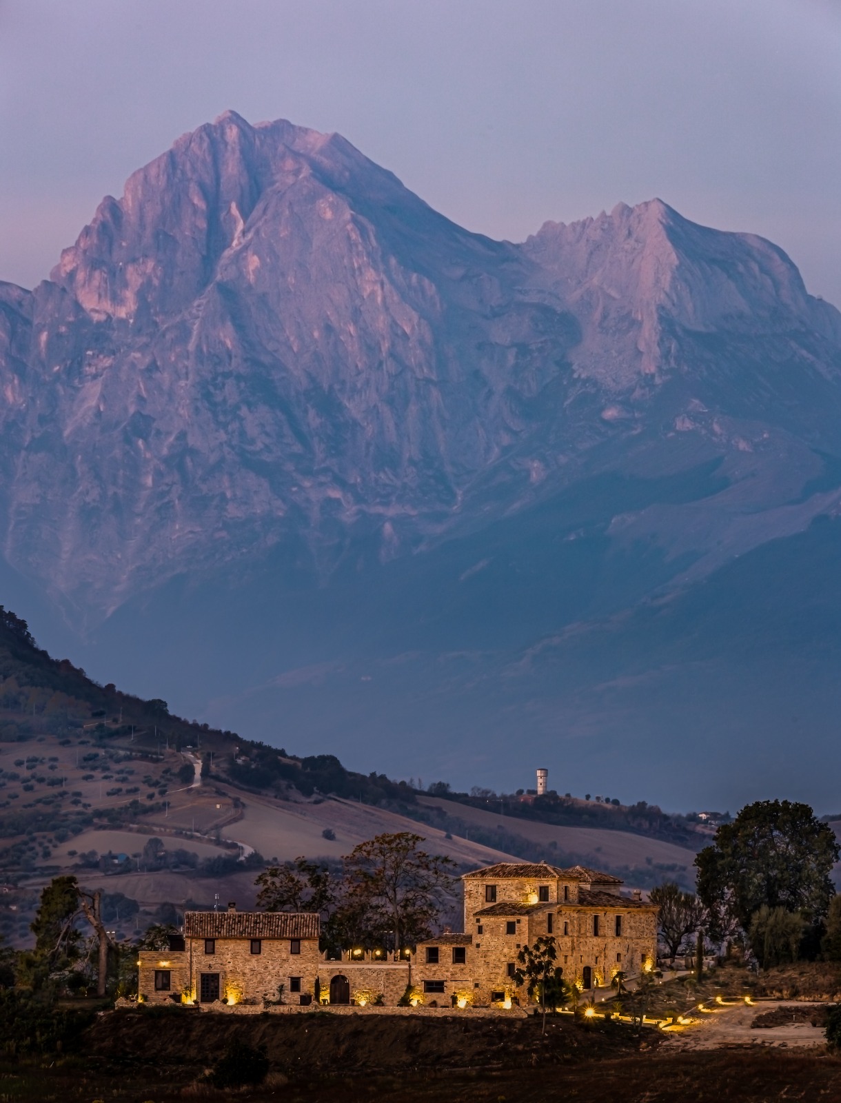 Camping at Petecciano Castle