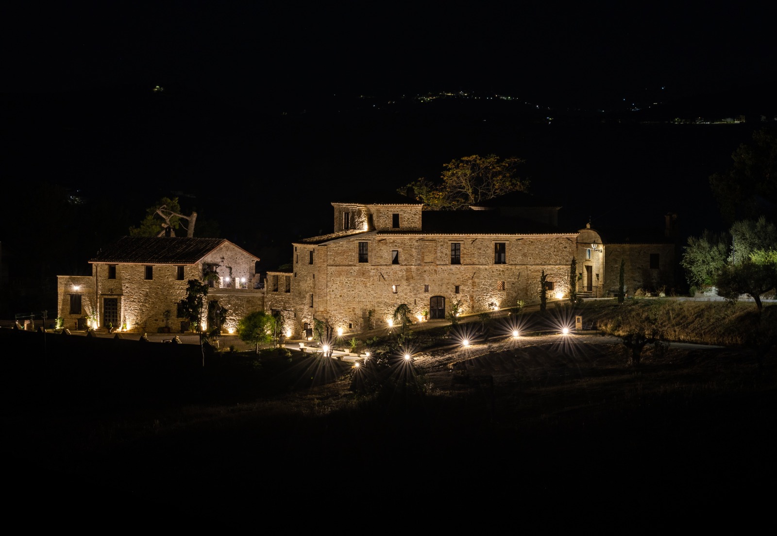 Camping at Petecciano Castle