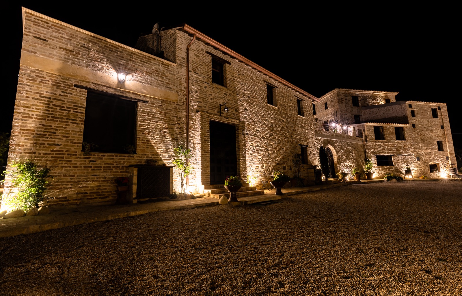 Camping at Petecciano Castle