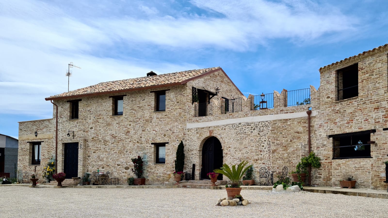 Camping at Petecciano Castle