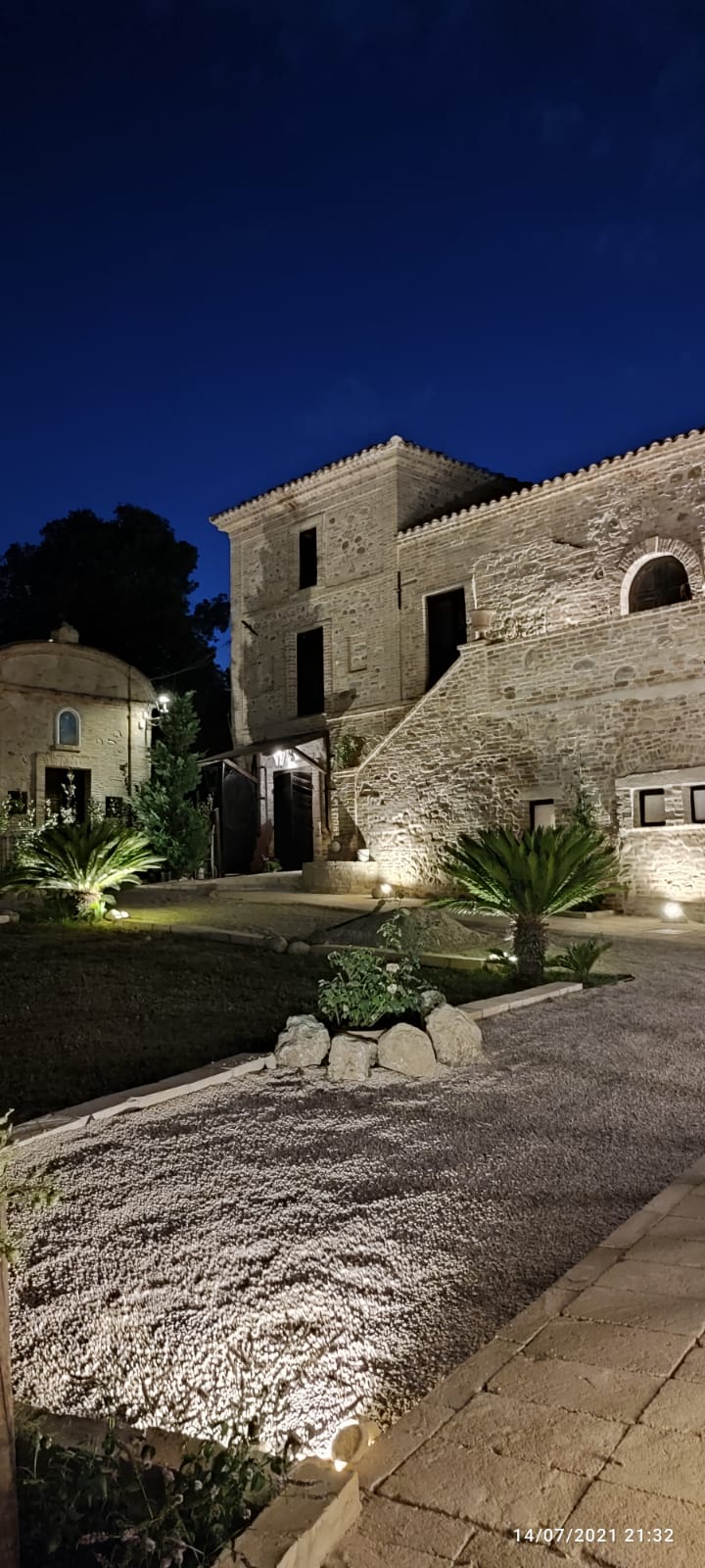Camping at Petecciano Castle
