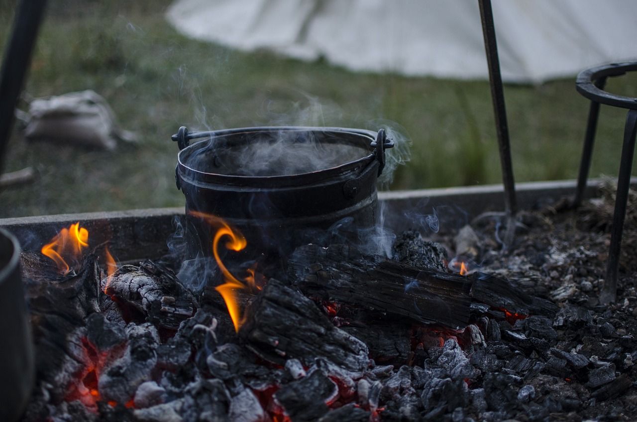 Camping auf dem Land in der Maremma / Grosseto