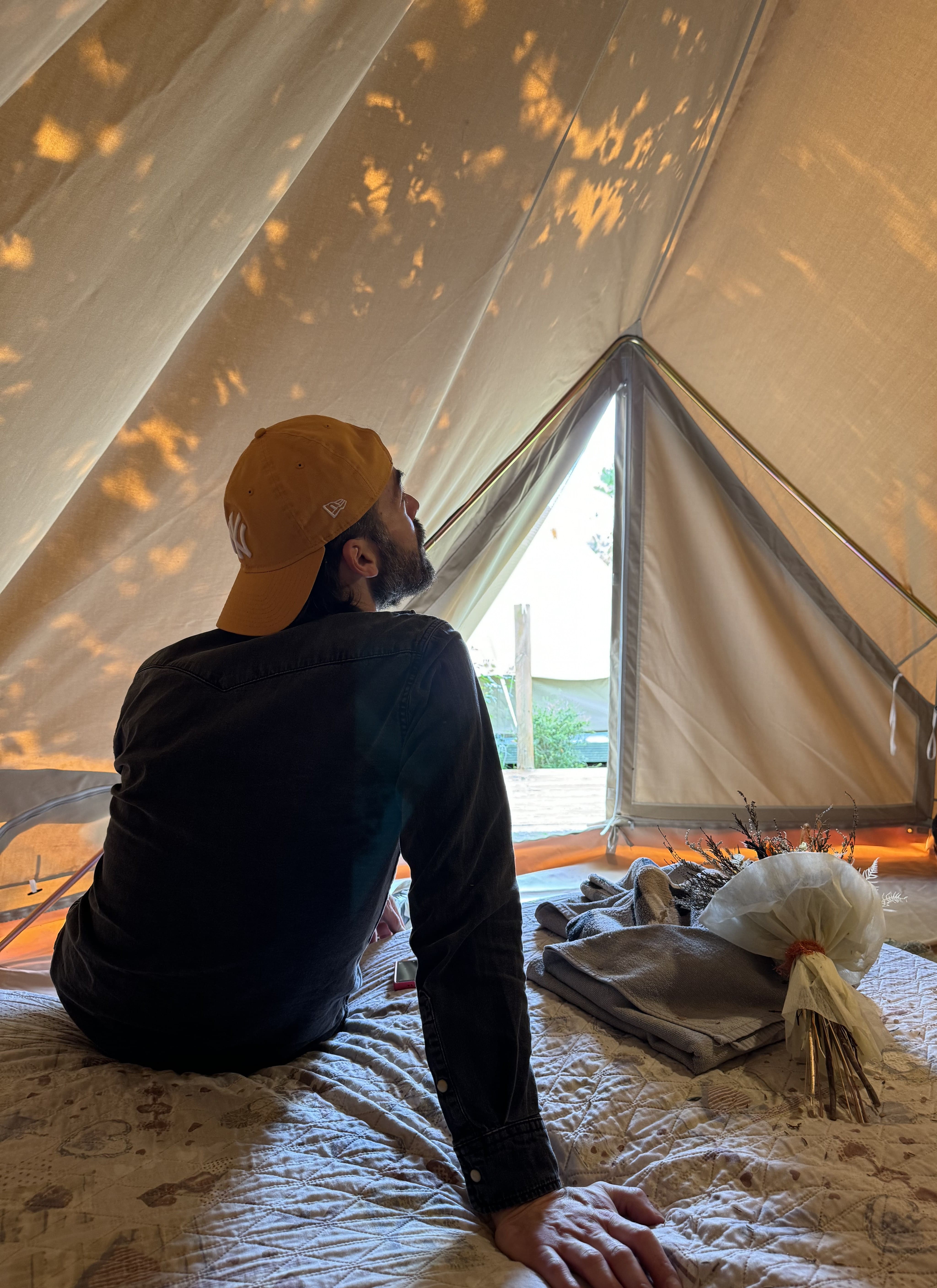 Glamping in Azienda Agricola con Tenda