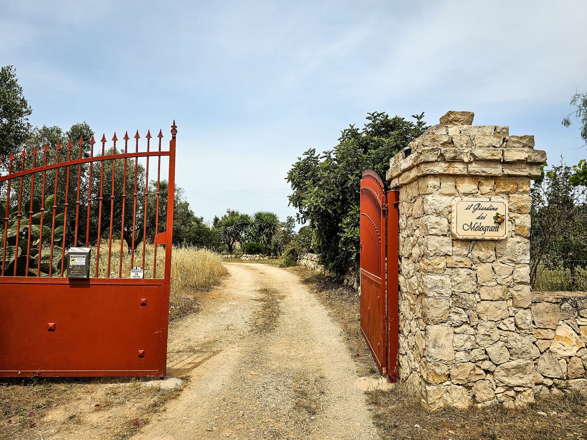 Villa Rustica con Piazzole vista mare per Tenda, Camper e Roulotte