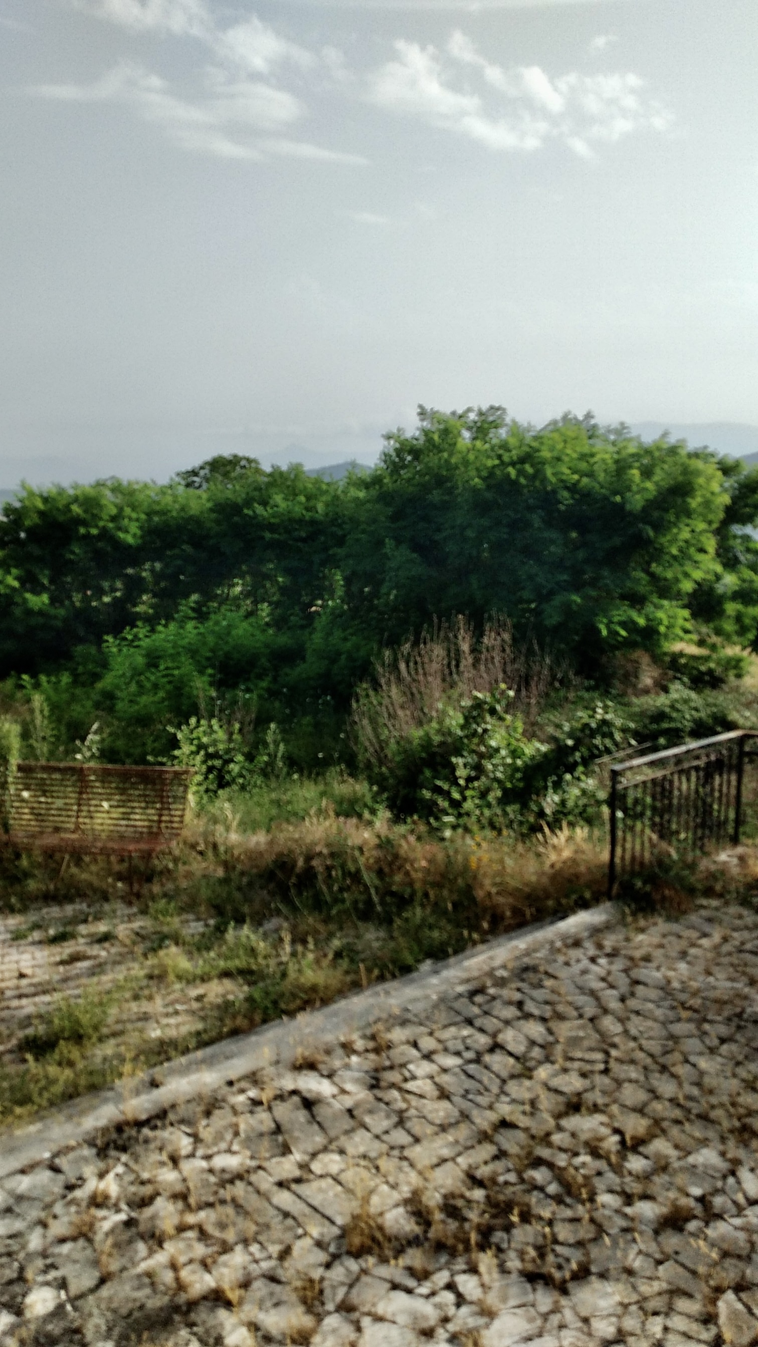 Prado vallado con parcelas también en la línea de costa de hormigón a 300 metros de distancia fuente de agua de la montaña en el lugar de asistencia para cualquier conexión en el pueblo de comestibles y varios