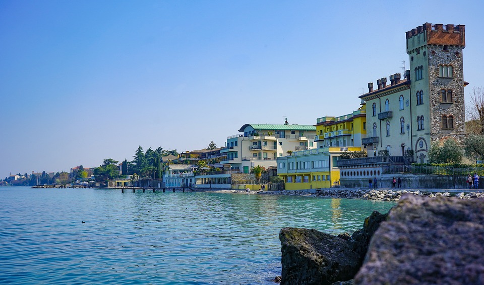 Zona de acampada de Desenzano del Garda