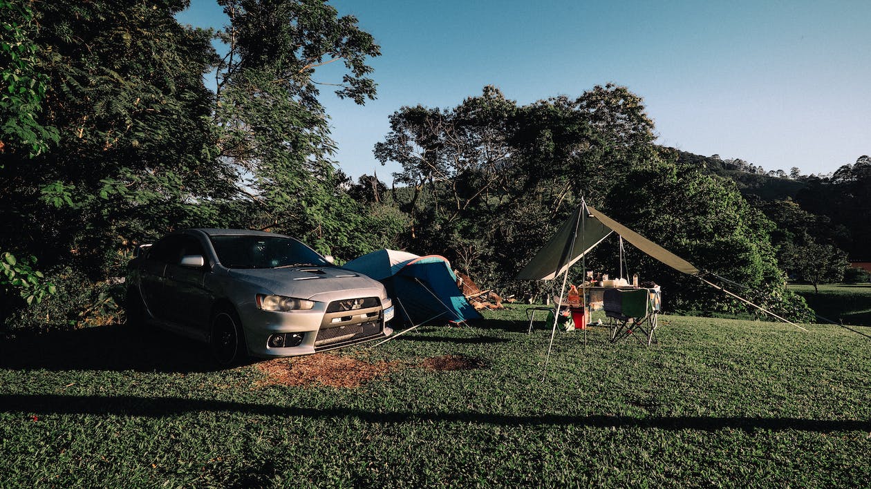 Lieu pour tente ou camping-car dans les Piedmont Hills