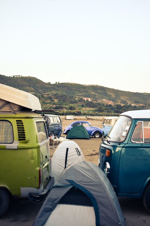 Wohnmobilstellplatz mit Garten