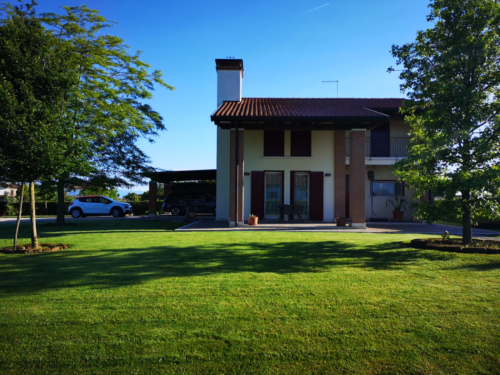 Garten Camping auf dem Lande