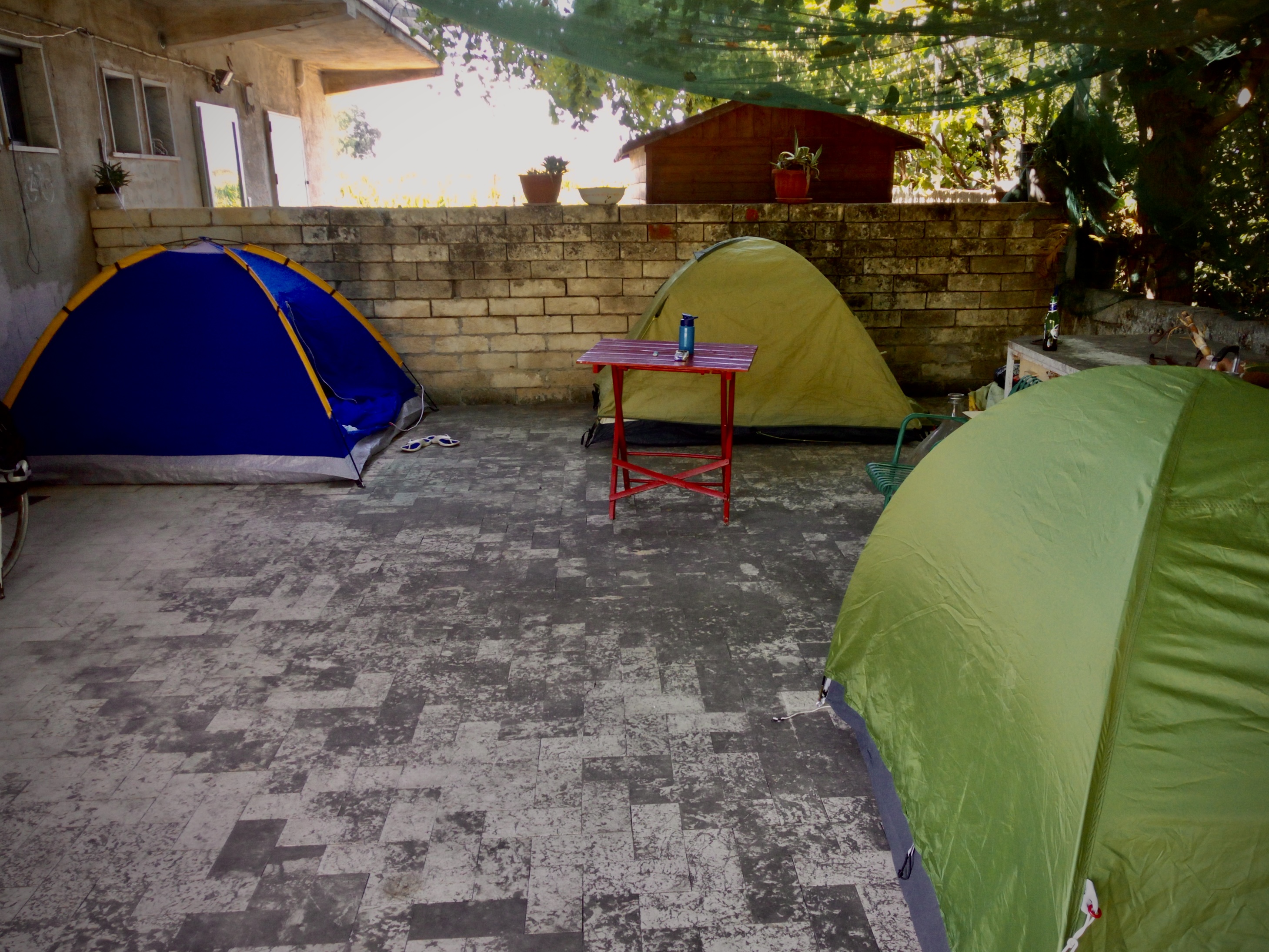 Camping in the Salerno coast