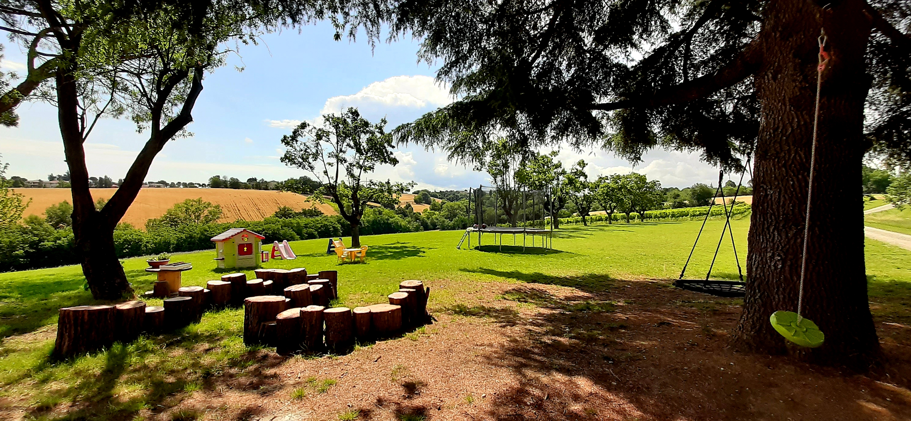 Camping Area with Farm in the hills of Bologna