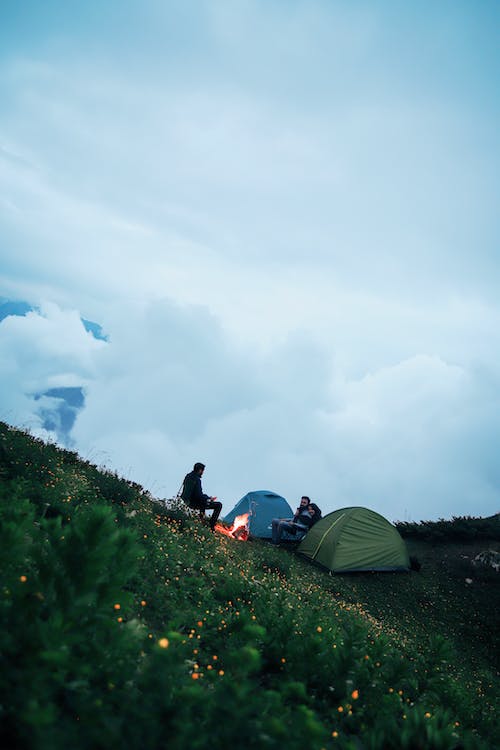 Tent Camping in the mountains of Assisi