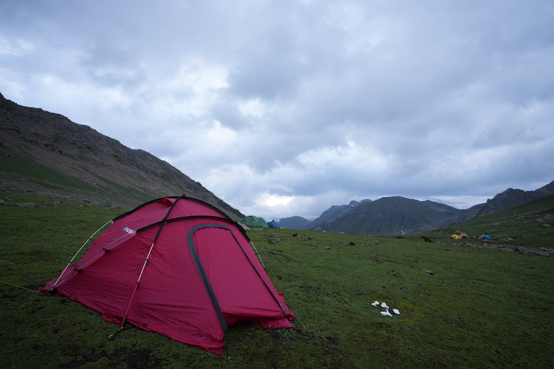 Zona plana para acampar