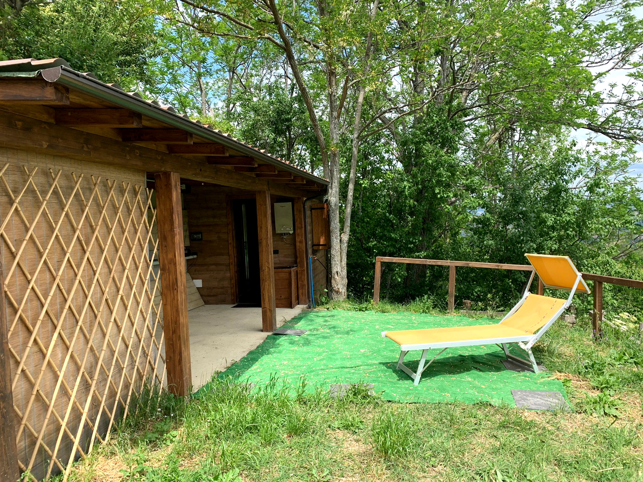 Panoramic Camping Area with Terrace in Rimini