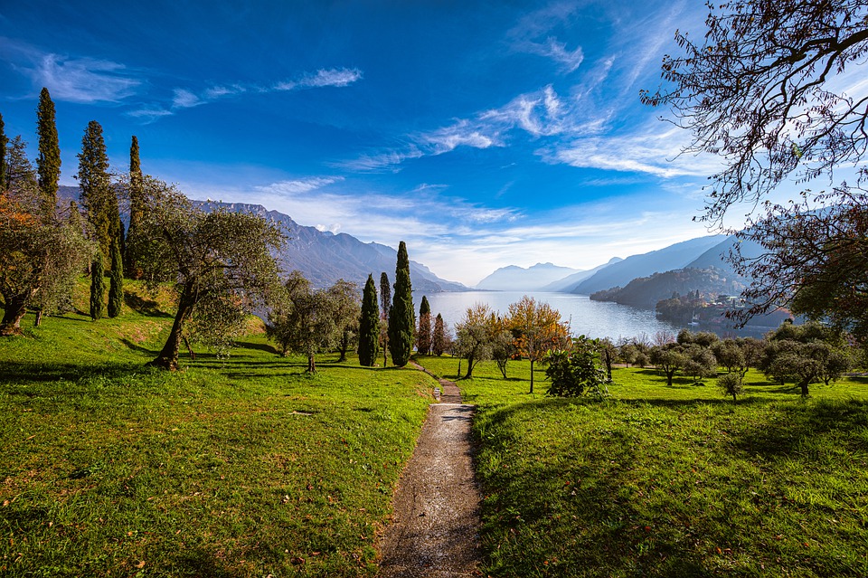 Spazi in giardino privato a Como