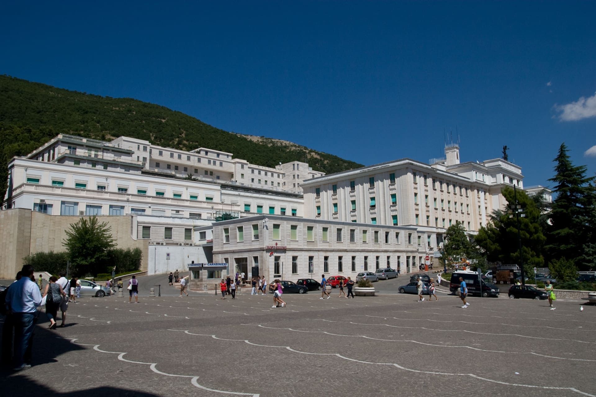 Parking area in the Gargano