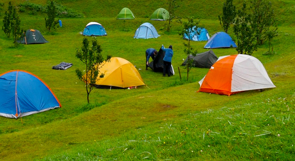 Area Camper Roulotte in Residenza Agricola
