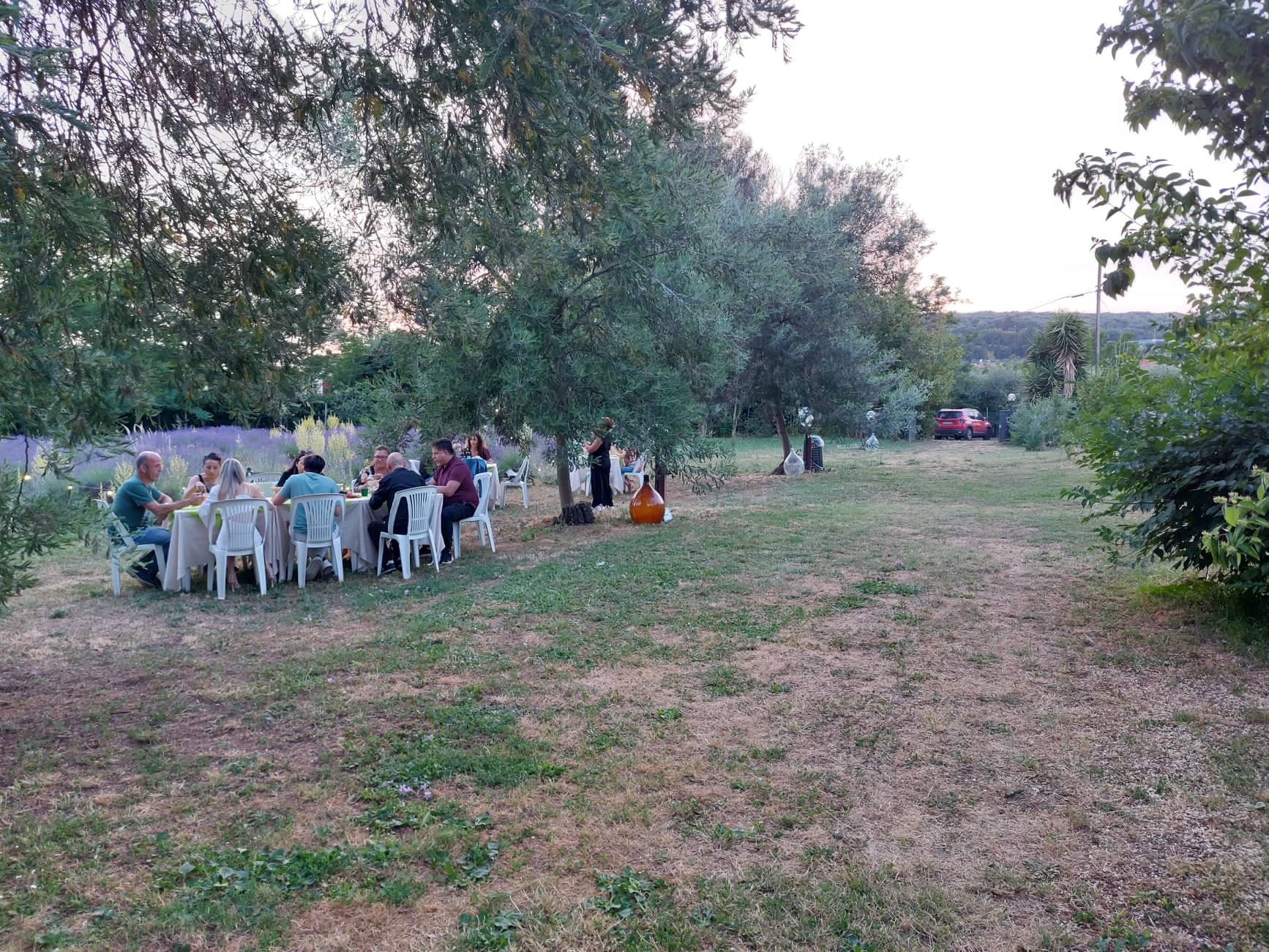 Campeggio in uno spazio verde a Lucca