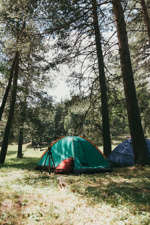 Campeggio in uno spazio verde a Lucca