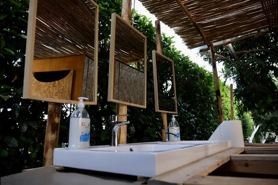 Glamping a Pompei