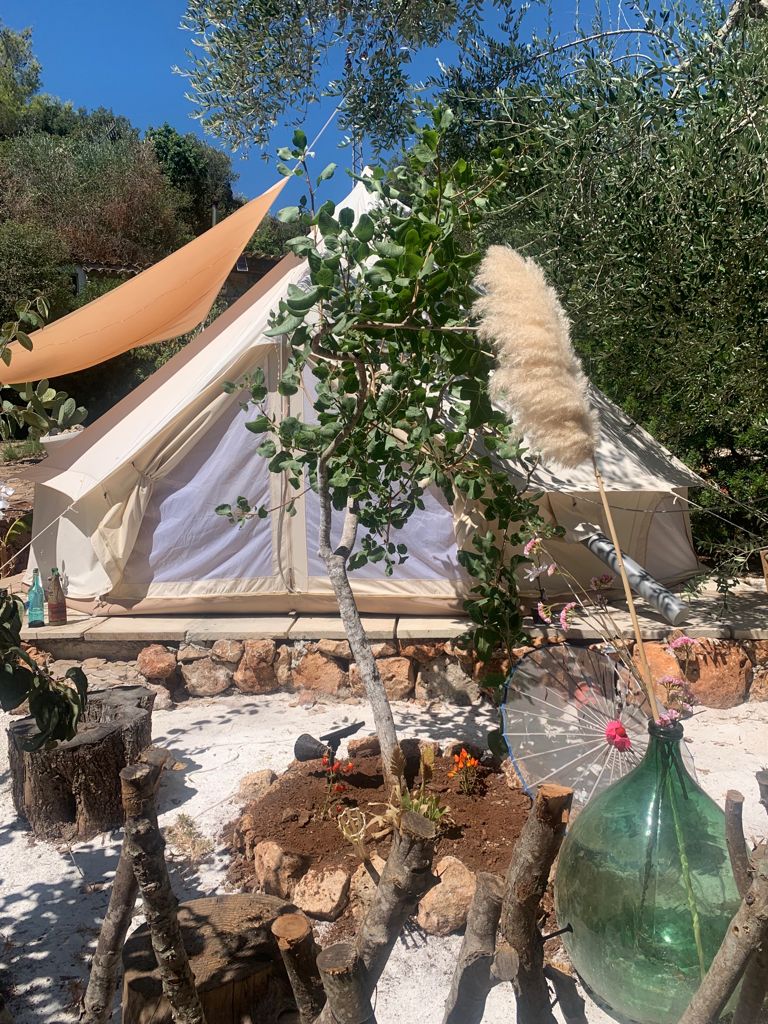 Glamping at Acquaviva, in the province of Lecce