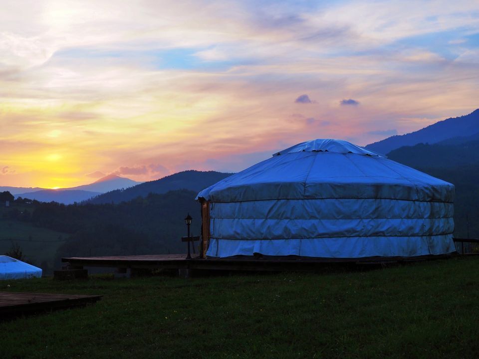 Yurte Mongole per soggiornare nell'Appennino Tosco - Emiliano