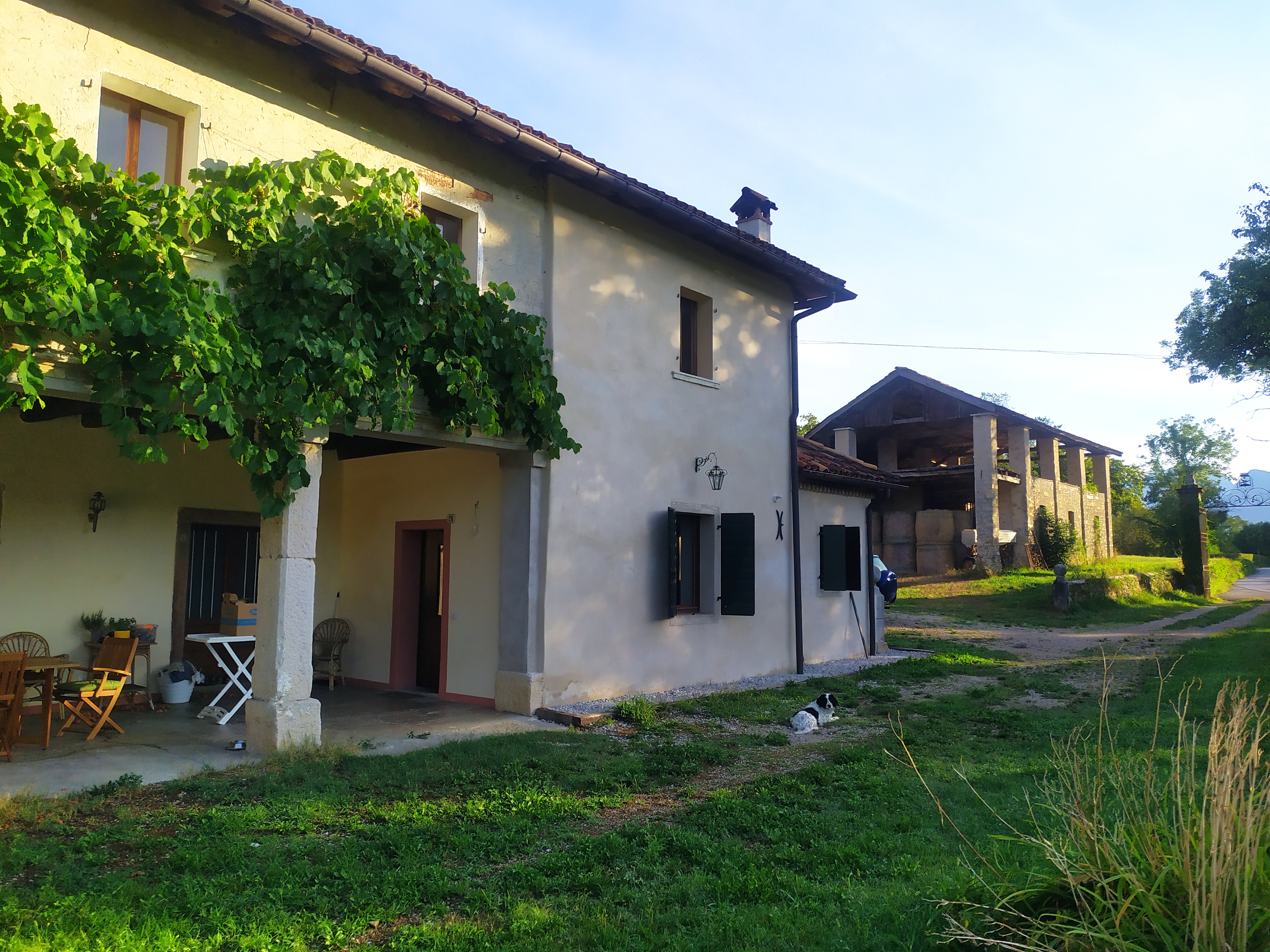 Spazio in aperta campagna sulle Dolomiti Bellunesi