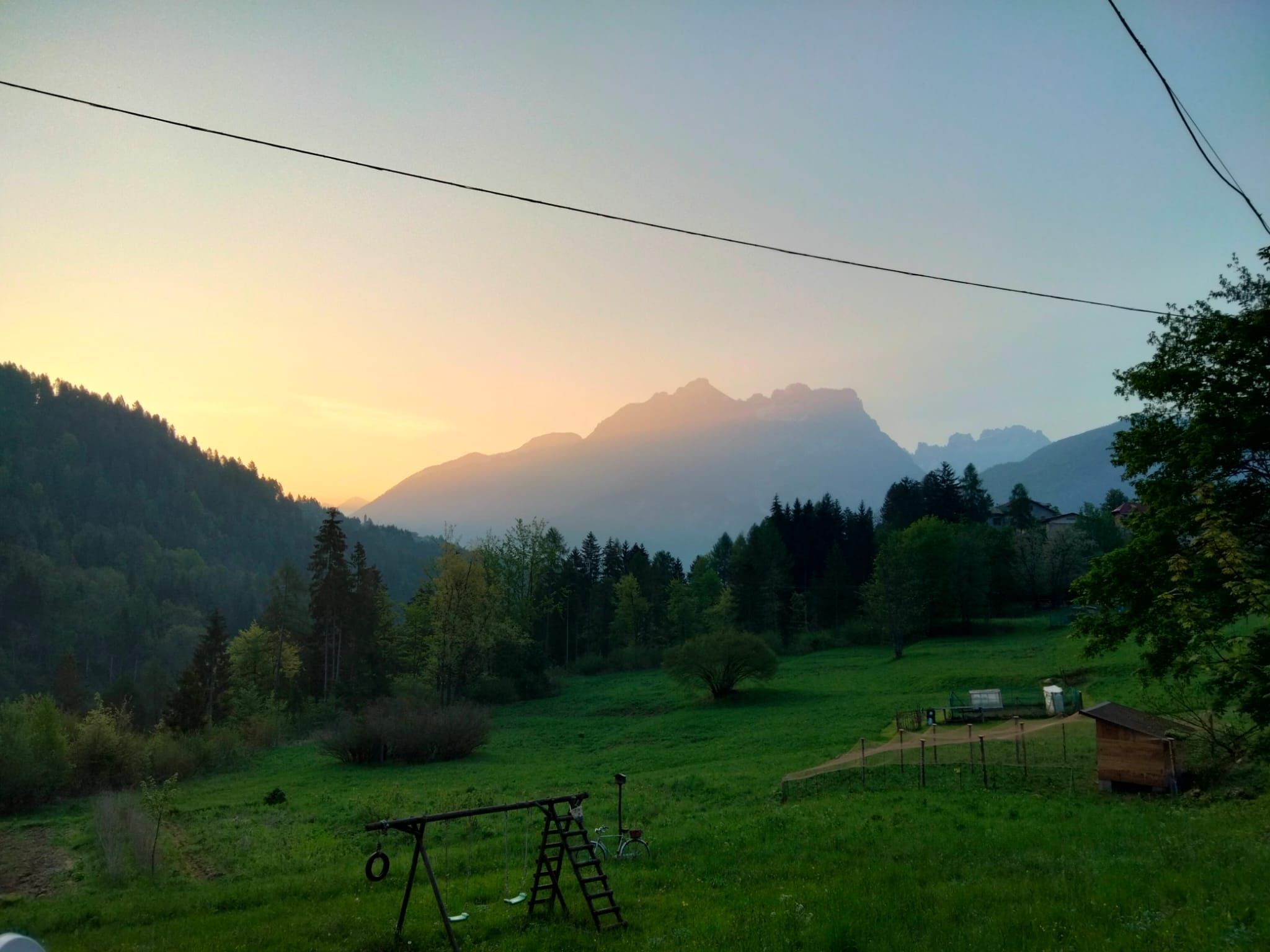 Glamping al pedibosco, a Belluno