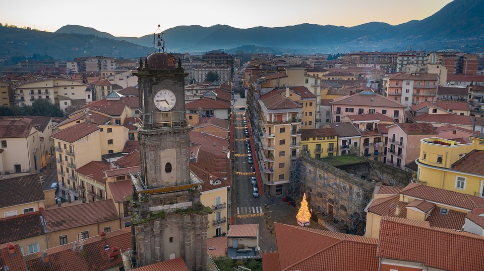 Campagna immersa nel verde ad Avellino