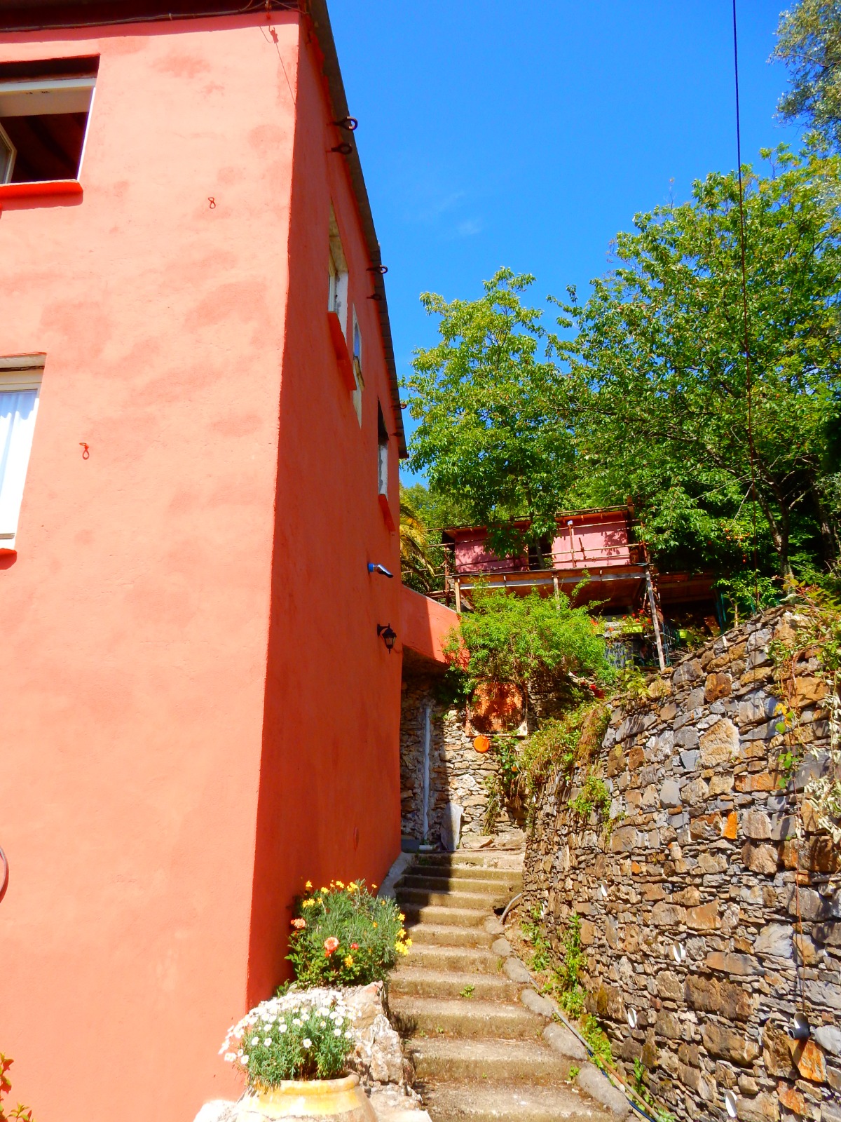 Luogo di relax in mezzo agli ulivi di Recco