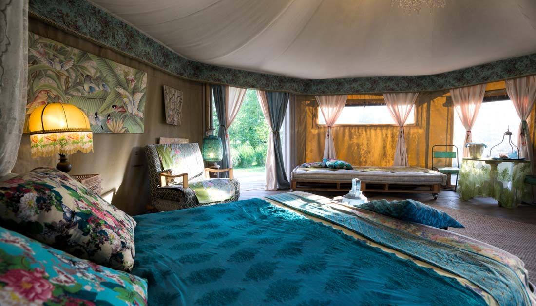 Tenda Kaki: glamping di lusso in una villa seicentesca vicino Venezia