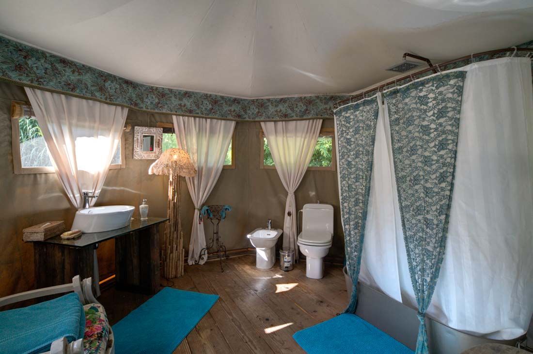 Tenda Kaki: glamping di lusso in una villa seicentesca vicino Venezia