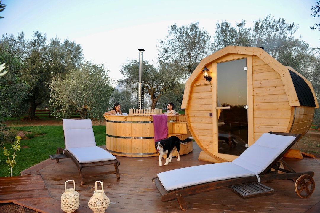 Glamping in cupola geodetica