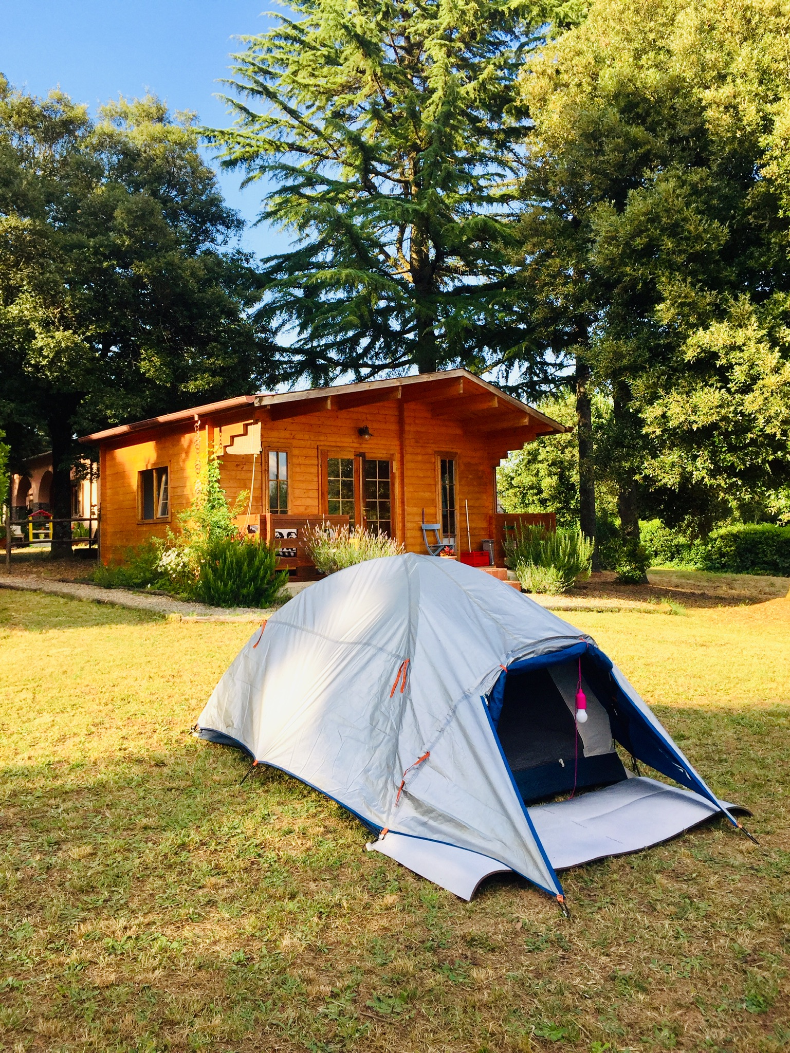 Pitches to camp in the province of Viterbo