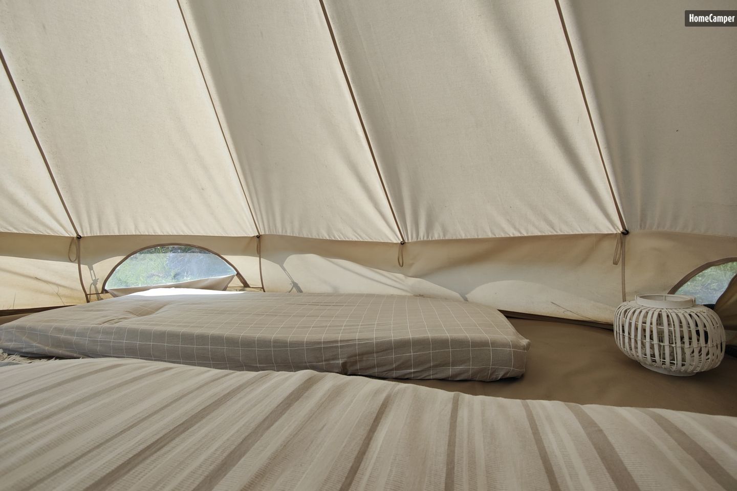Bell Tent immersa nella natura di Arnasco, nel Ponente ligure