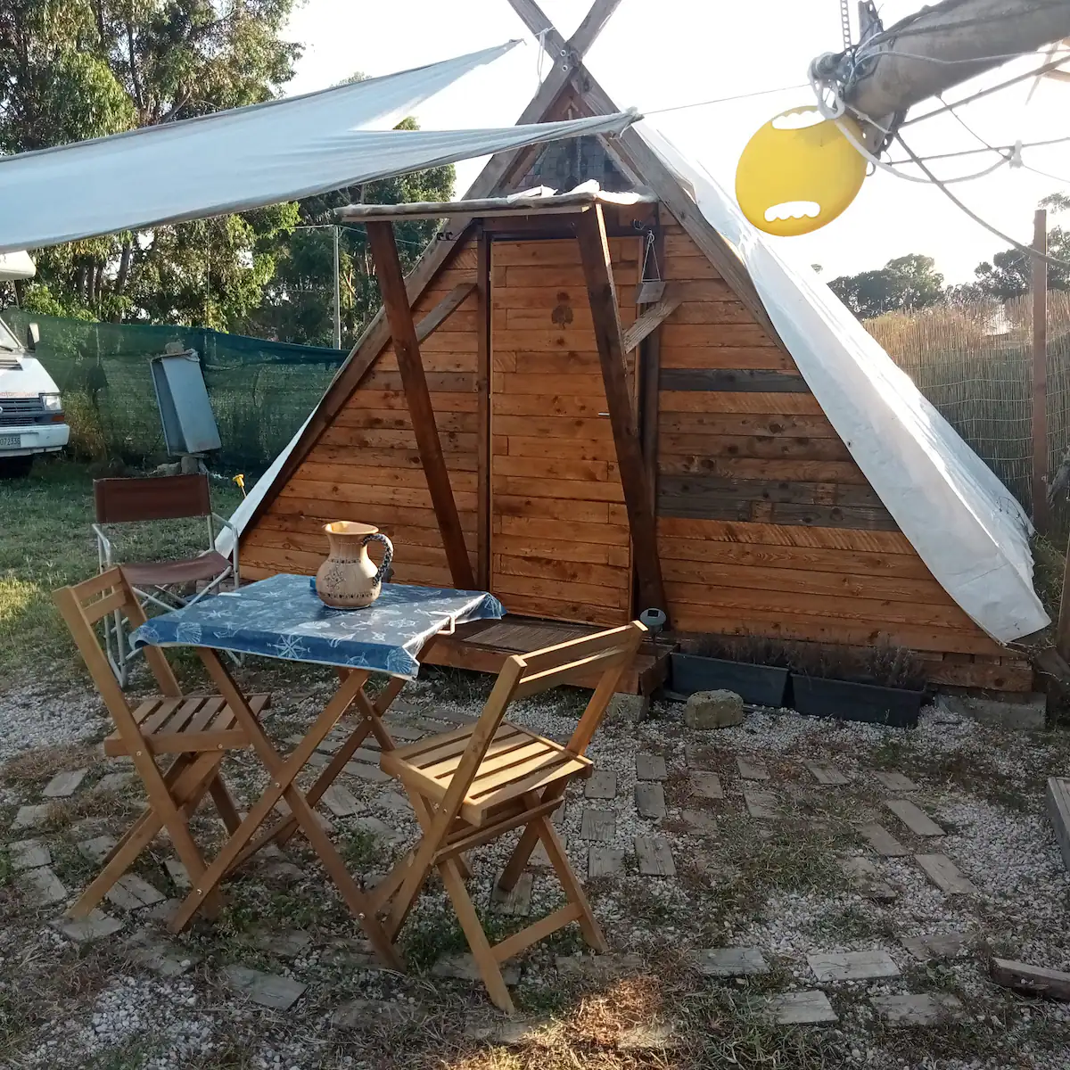 Capanna Vichinga: glamping in campagna vicino Nettuno