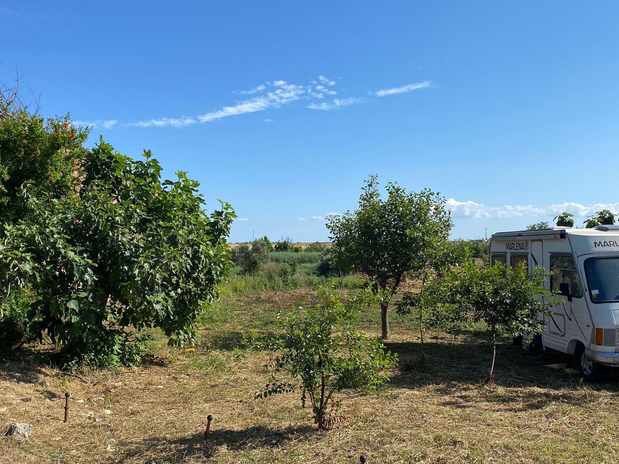 Sosta nei pressi di Brindisi e del suo mare