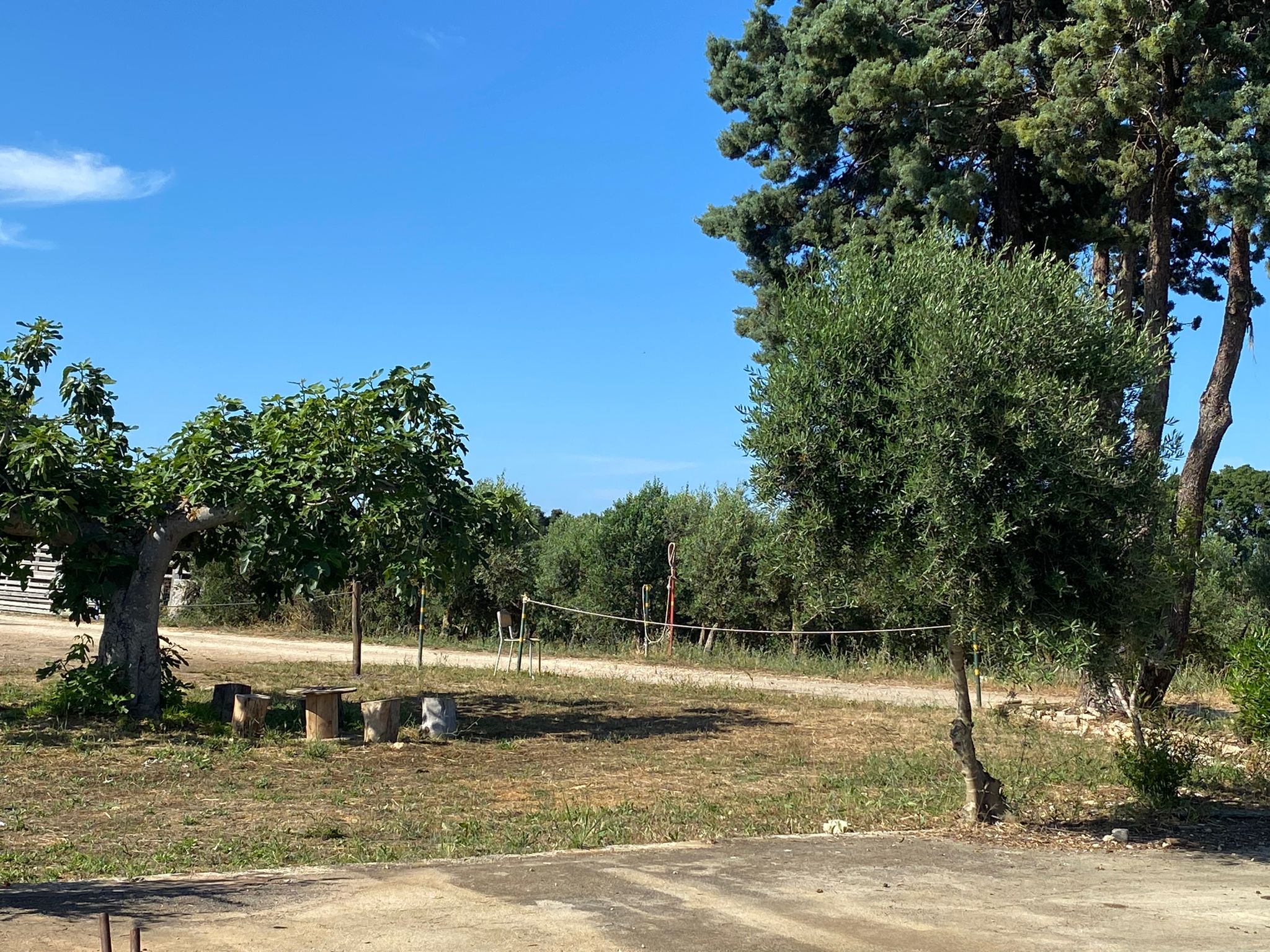 Sosta nei pressi di Brindisi e del suo mare