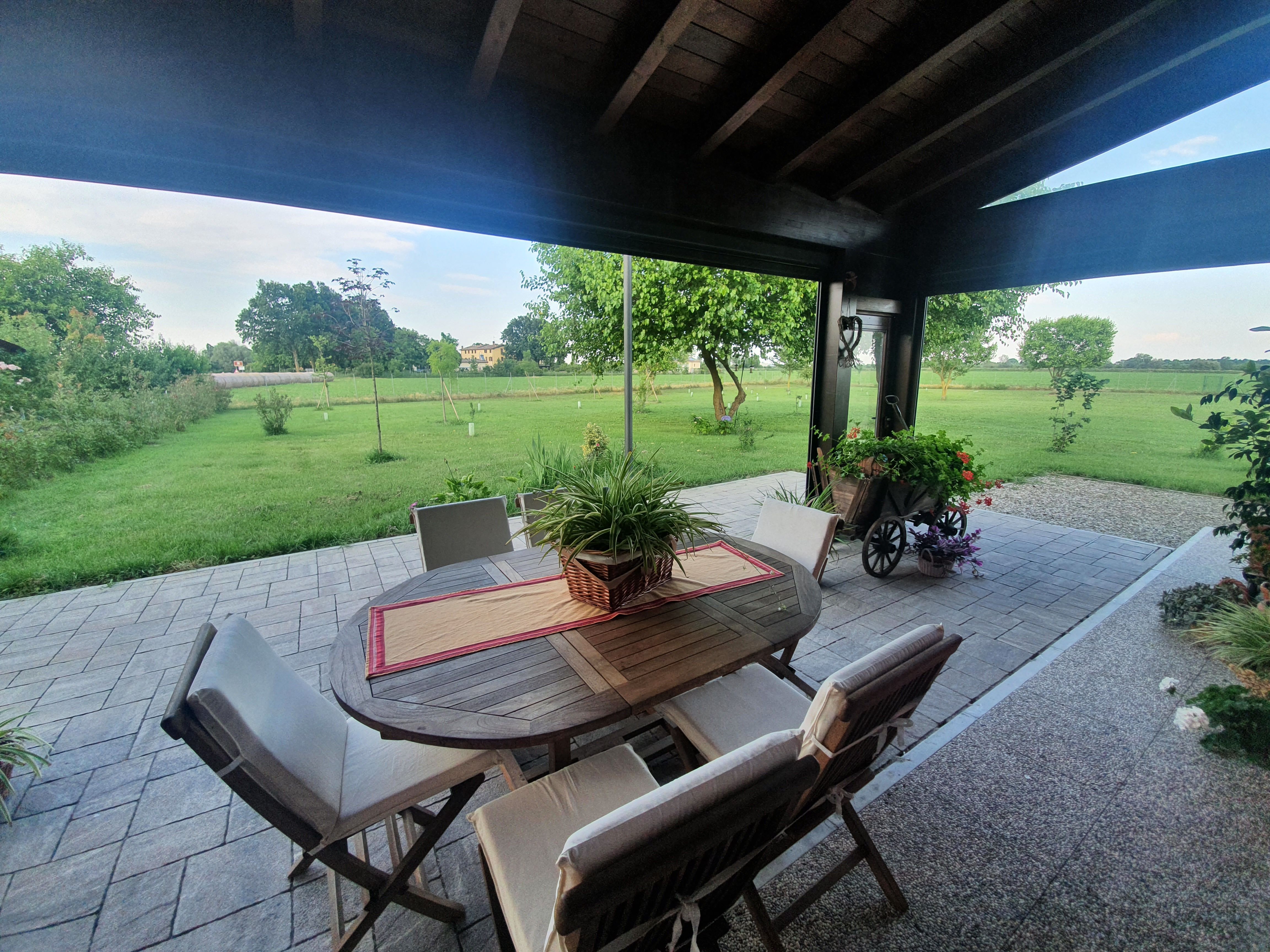 Space for caravan or tent