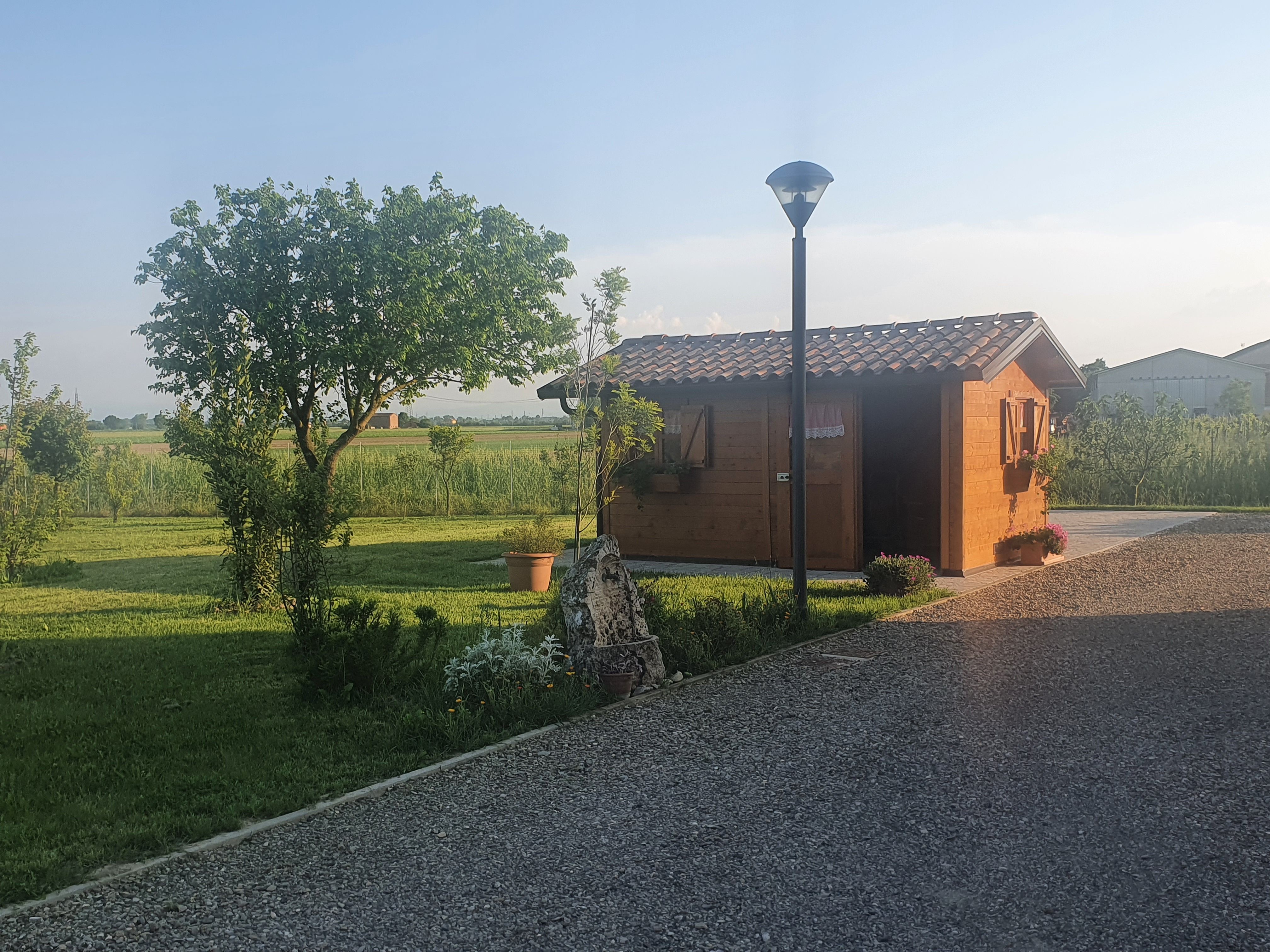 Space for caravan or tent