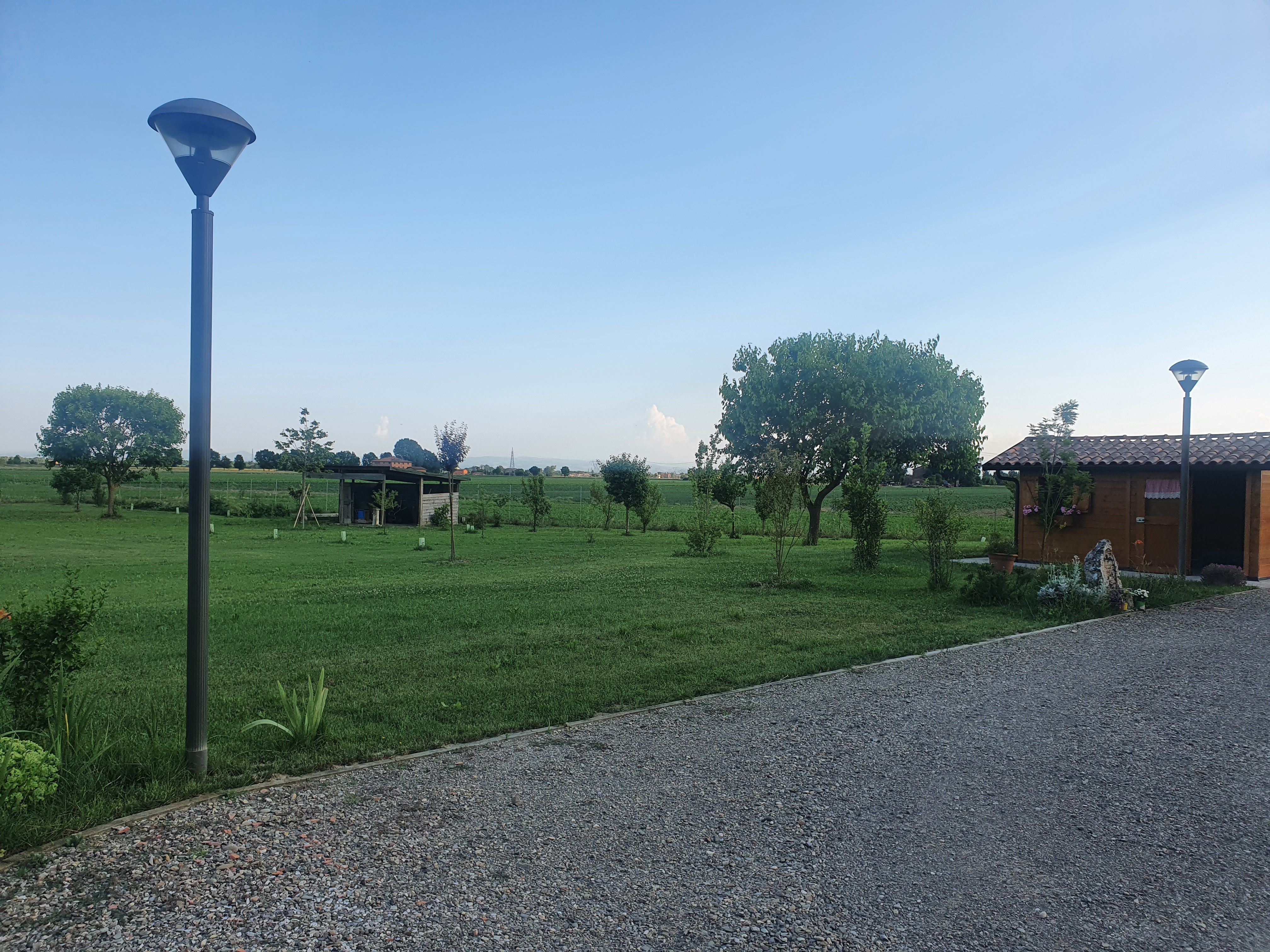 Space for caravan or tent