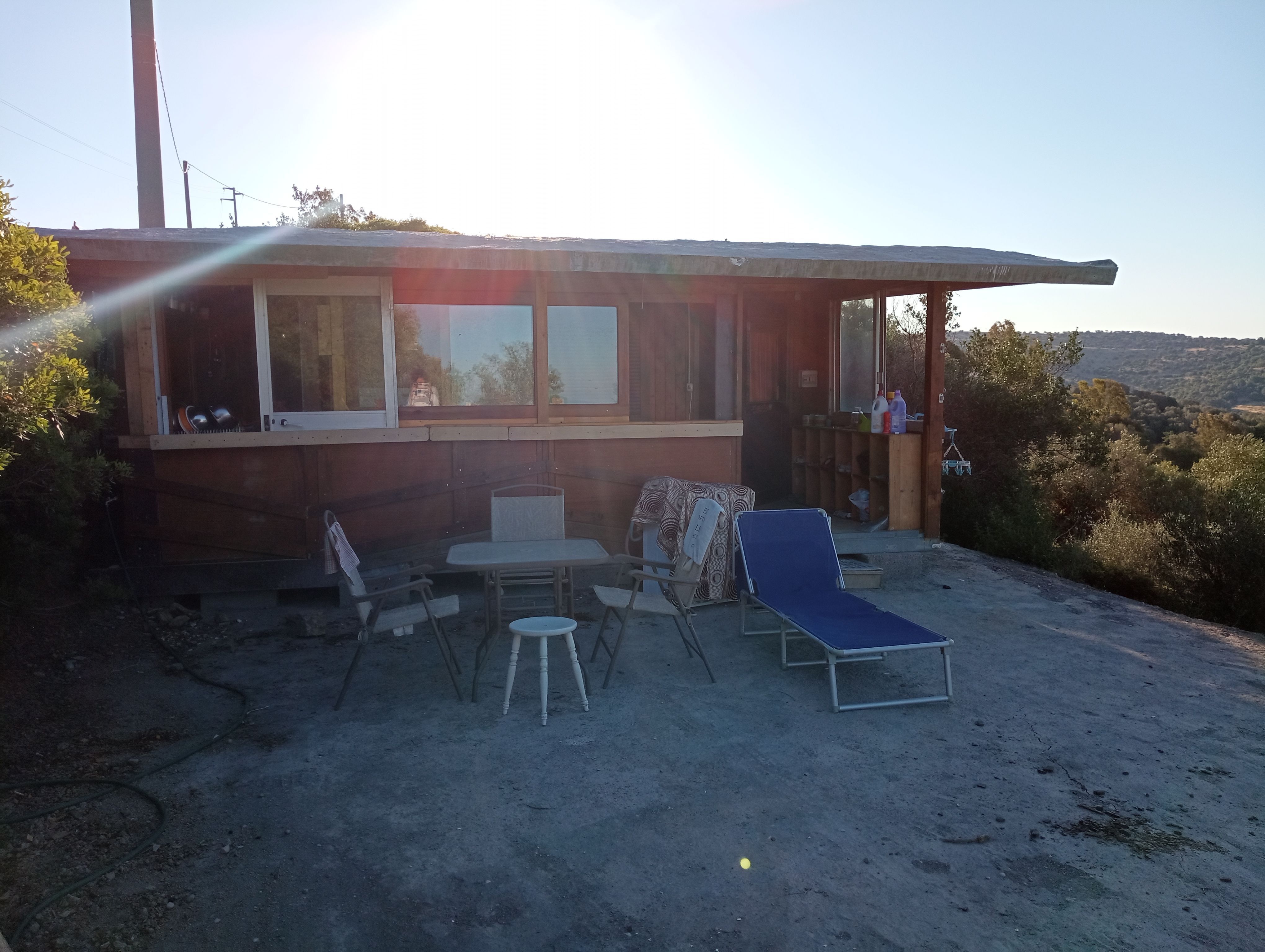 Bungalow sulle colline di Civitavecchia con vista sul mare