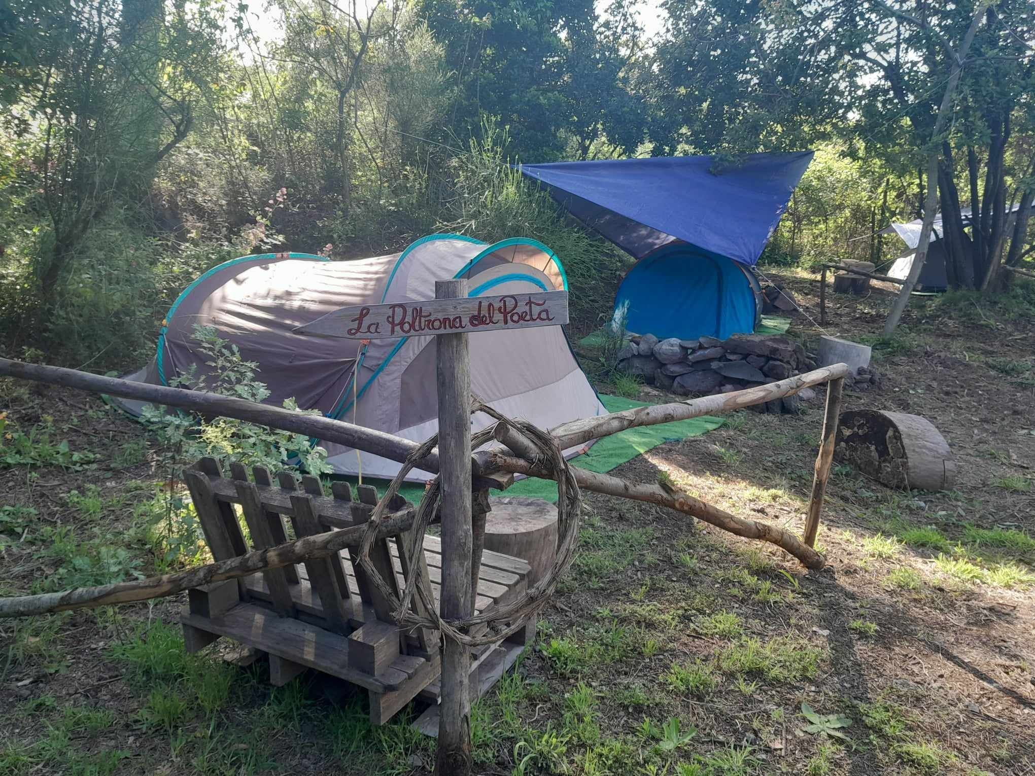 Brandito's Wild Camp: posto tenda